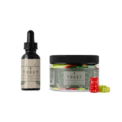 TREET Saver Bundle – Vegan CBD Gummies & CBD Oil
